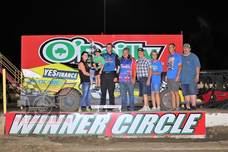 Gemmill bags 4th USRA Mod win of year; Miller, Schrag, and Kelley victorious.