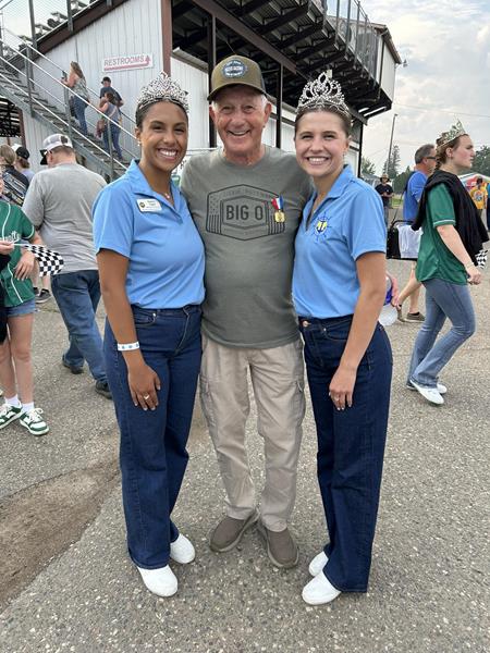Royalty from around Minnesota Joined Us Friday for Sparkle Night at the Princeton Speedway