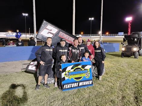 TWO TIME: Whit Gastineau Scores Second Win with the Rebels at Longdale Speedway