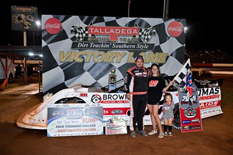 Brown Bests the Field for Ice Bowl Qualifier Victory at Talladega