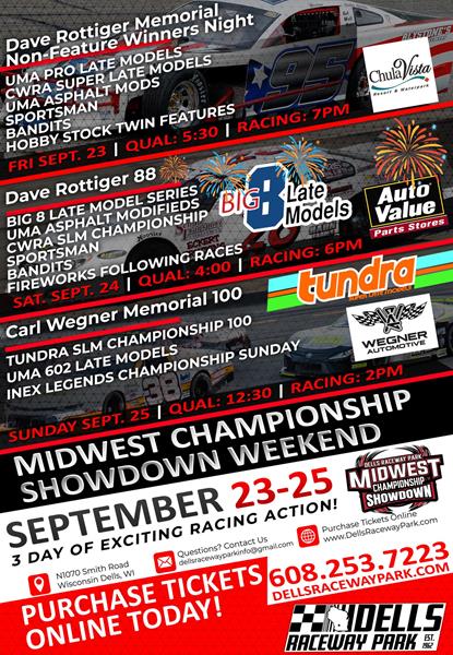 MIDWEST CHAMPIONSHIP SHOWDOWN SEPTEMBER 23rd,24th,25th