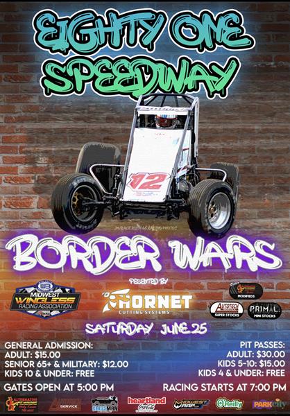 Wingless Sprint Cars Headline for the Weekend!