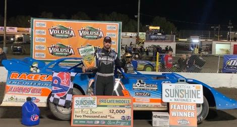 BRONSON MAKES IT 2 IN A ROW WITH FRIDAY SUNSHINE NATIONALS WIN