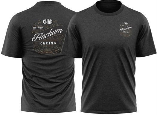 Chad Finchum Dark Grey Logo T-Shirt