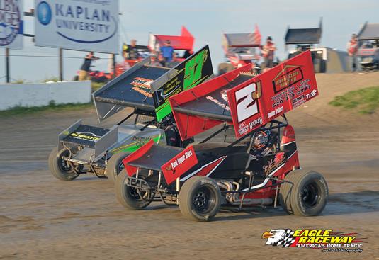 Blurton Produces Pair of Top Fives at Eagle Raceway to Keep Momentum Rolling