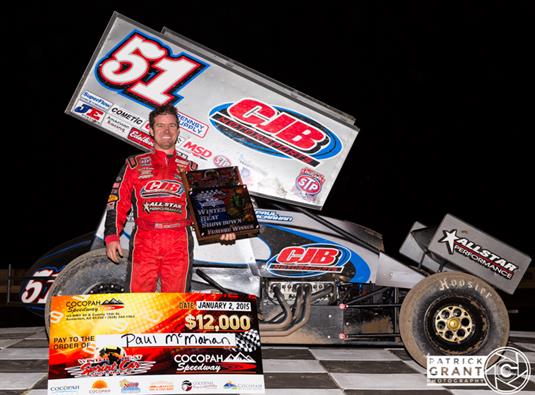 McMahan Drives into History as Inaugural Winter Heat Sprint Car Showdown Winner