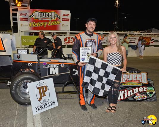 Dan Connors Jr. Capitalizes to Win JP Jewelers Retro Night Twin 40 #2