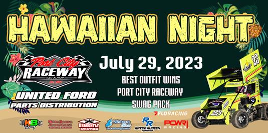 Get Ready for a Sizzling Hawaiian Night at Port City Raceway!