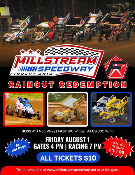 POWRi FAST & BOSS at Millstream Speedway in ‘Rainout Redemption’