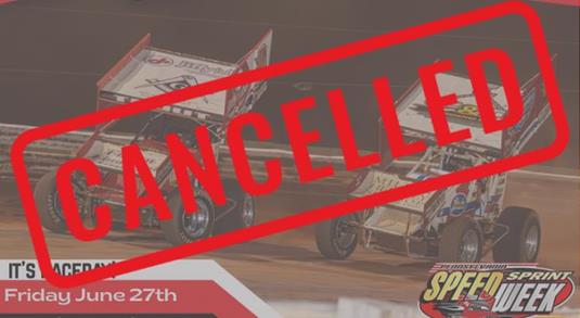 Mist Kills Williams Grove Speedweek Opener Friday