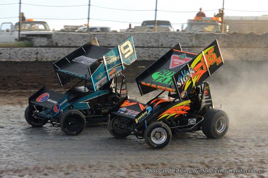 Masse Scores Career-Best Sprint Car Finish at Big Sky Speedway