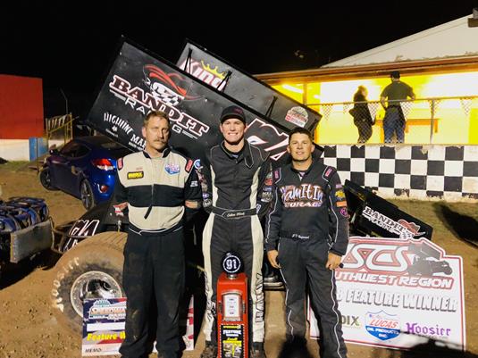 It’s Lights Out As Hardy Wins With ASCS Southwest At Show Low Speedway Park