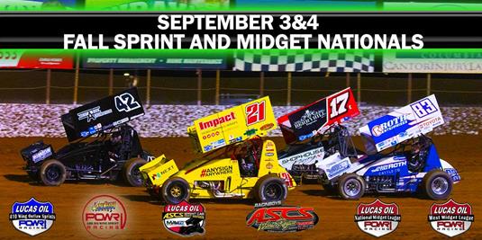 Fall Sprint & Midget Nationals Looms for Lake Ozark Speedway