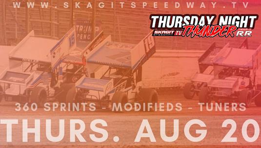 Close Championship Chases Come to Skagit Speedway Thursday During Thursday Night Thunder Presented by the Rayce Rudeen Foundation