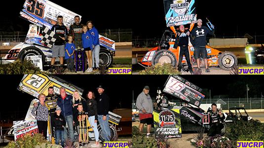 Schmidt tops off PDTR 360 Sprint Car title with A-main triumph