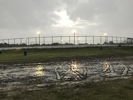 Night 3 of Sooner 600 Week at Caney Valley Speedway Falls to Rain