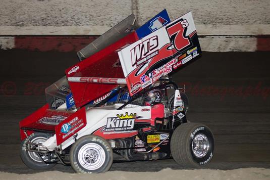 Sides Scores Fourth Top 10 of Season at Eldora Speedway with World of Outlaws