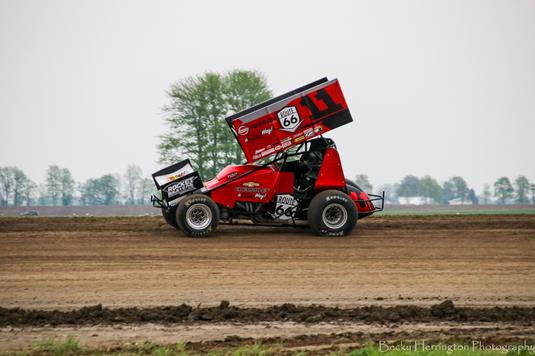 Crockett Hustles to Top 10 During Finale at I-96 Speedway