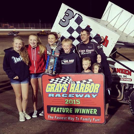 Van Dam Returns to Victory Lane at Grays Harbor for Fourth Time This Season