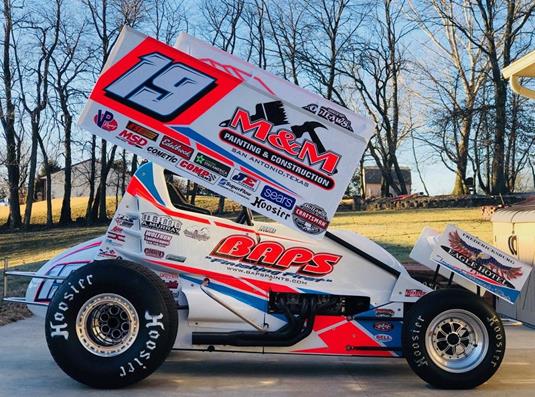 Brent Marks debuts new look in time for sophomore season with the World of Outlaws Craftsman Sprint Car Series