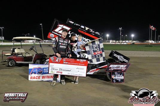 CORY TURNER CLAIMS GARY CUNNINGHAM MEMORIAL WIN AT MERRITTVILLE