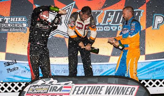 NEITZEL OUT-DUELS WIMMER TO GO INTO RECORD BOOKS AS FINAL EVER BUMPER TO BUMPER IRA SPRINT WINNER AT MANITOWOC SPEEDWAY!