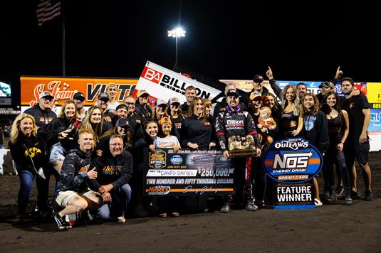 Big Game Motorsports and Gravel Score Record $250,000 Top Prize for Capturing BillionAuto.com Huset’s High Bank Nationals Presented by MENARDS Finale