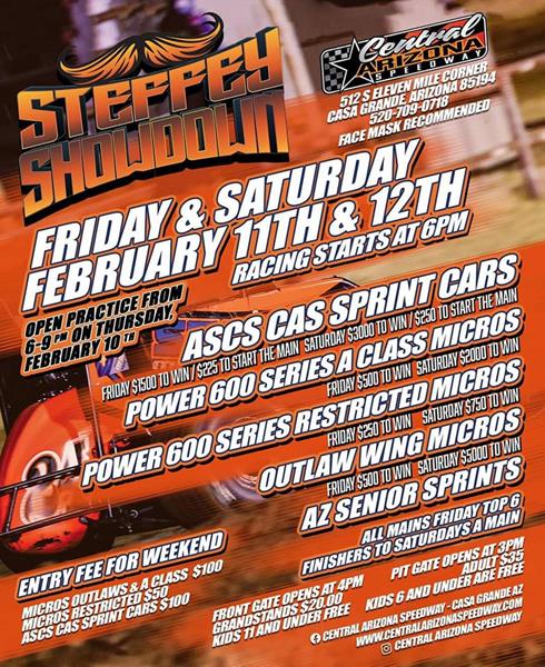 ASCS CAS Non-Wing Sprint Cars Kicking Off 2022 Season This Weekend
