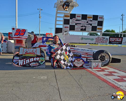 Bruce Leads Flag to Flag for First Career Novelis Supermodified Feature Win