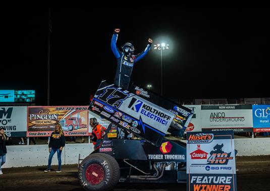 THE SHOWDOWN Starts With Austin McCarl, Yeigh and Slendy Reaching Victory Lane During Royal River Casino Night at Huset’s Speedway