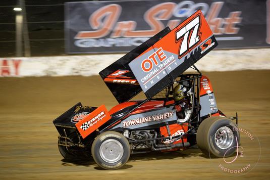 Hill Sees Debut at I-80 Speedway End Early in Hard Crash