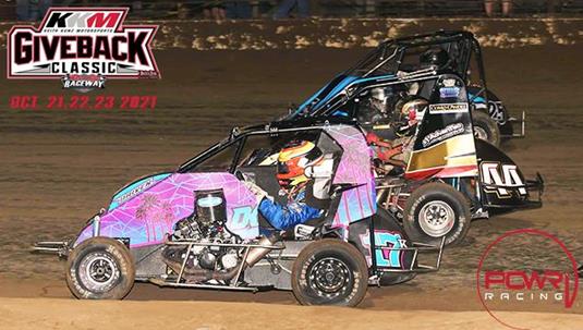 2021 KKM Giveback Classic Event Format for POWRi 600cc Outlaw Non-Wing Micros