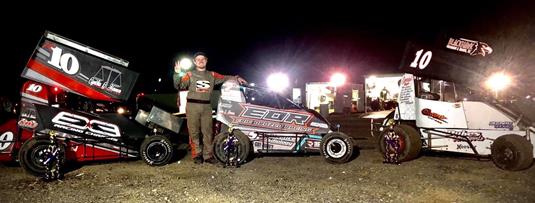 Kirkman Triples Up as Dennis, Mitchell and Smith Score Circus City Speedway Opening Wins