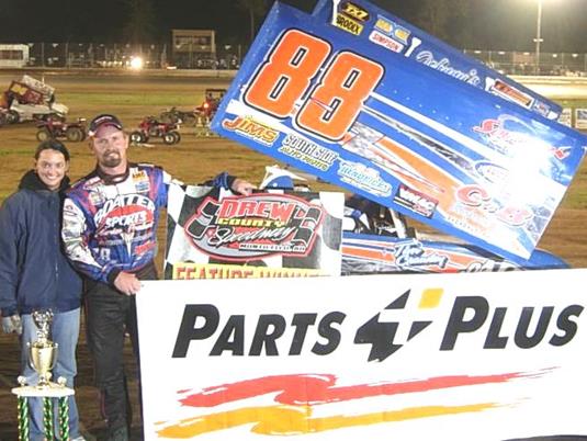 Crawley scores Parts Plus USCS Mid South Thunder win at Drew County Speedway