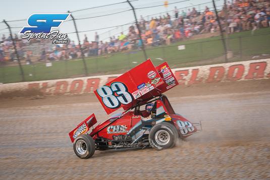 Chaney and CH Motorsports Close Season With Top Five at Eldora During All Stars Season Finale