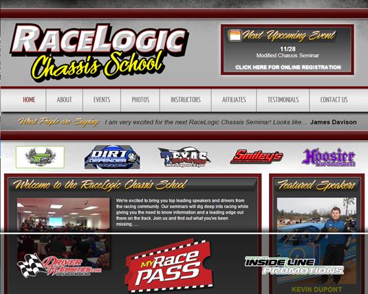 Driver Websites Establishes New Website for RaceLogic Chassis School