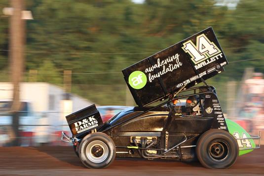 Mallett Posts Seventh-Place Result at Dodge City Raceway Park