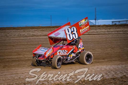 Call Learns During Fourth Career Sprint Car Start at Attica Raceway Park