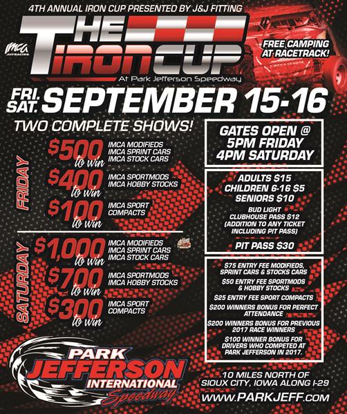 J&J Fitting Iron Cup September 15-16