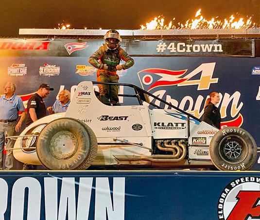 Bacon Takes on USAC Sprint Cars at Lawrenceburg after Four Crown Triumph