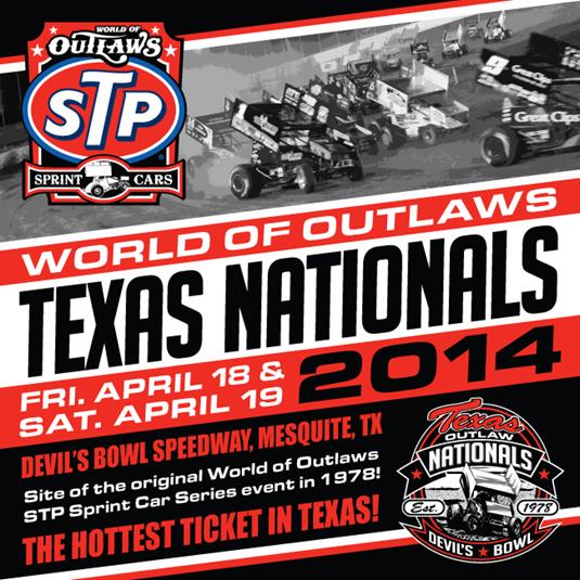 World of Outlaws STP Sprint Cars Return to Devil’s Bowl Speedway in 2014