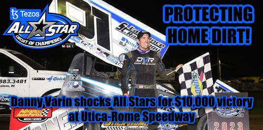 Danny Varin shocks All Stars for $10,000 victory at Utica-Rome Speedway