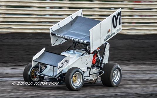 Michael Bookout Competes in the 360 Nationals at the "Sprint Car Capital of the World" at Knoxville Raceway