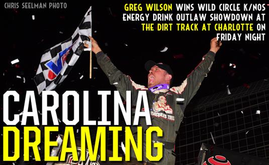 Wilson Wins Wild Race at The Dirt Track at Charlotte