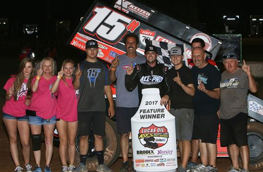 Hafertepe Continues Lucas Oil ASCS Domination At Lawton Speedway