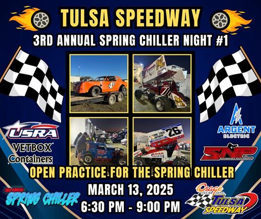 3rd Annual Spring Chiller opens the 2025 Season with Test and Tune N ight for all Racecars!