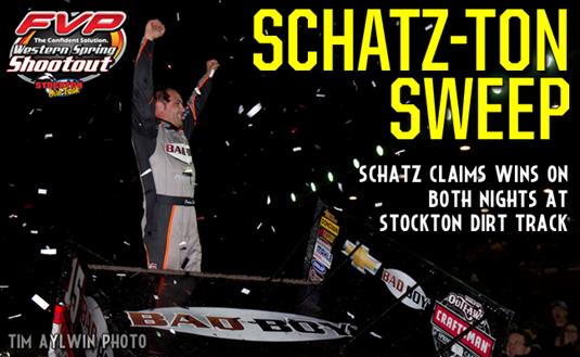 Schatz Completes Stockton Sweep
