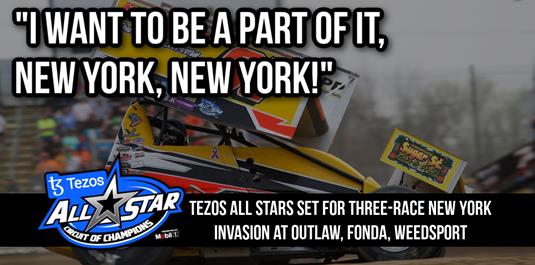 Tezos All Stars set for three-race New York invasion at Outlaw, Fonda, Weedsport