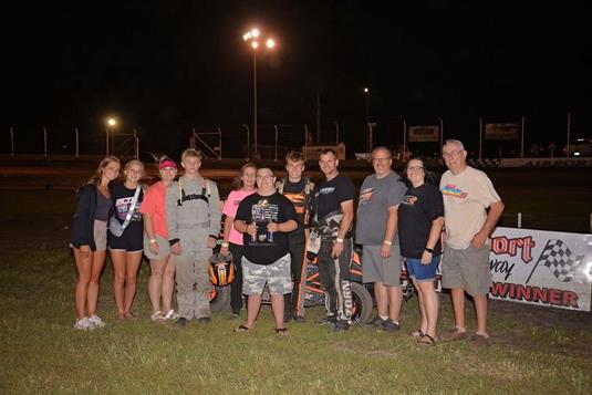 Zorn, Williams, and Fetters Win at Airport Raceway on Saturday with NOW600 Southwest Kansas Region!