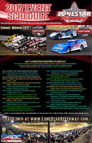 WORLD of OUTLAWS Craftsman SPRINT CAR SERIES *TICKETS ON SALE*